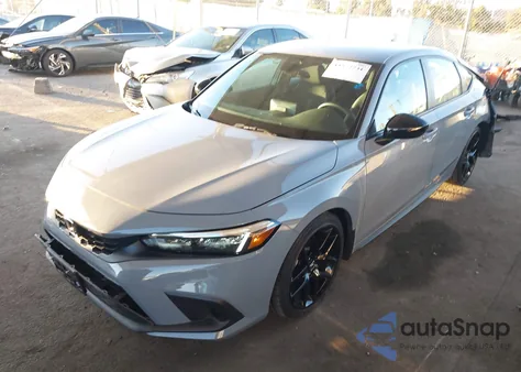 2024 Honda Civic Sport из США, поврежденный, VIN 19XFL2H83RE034039